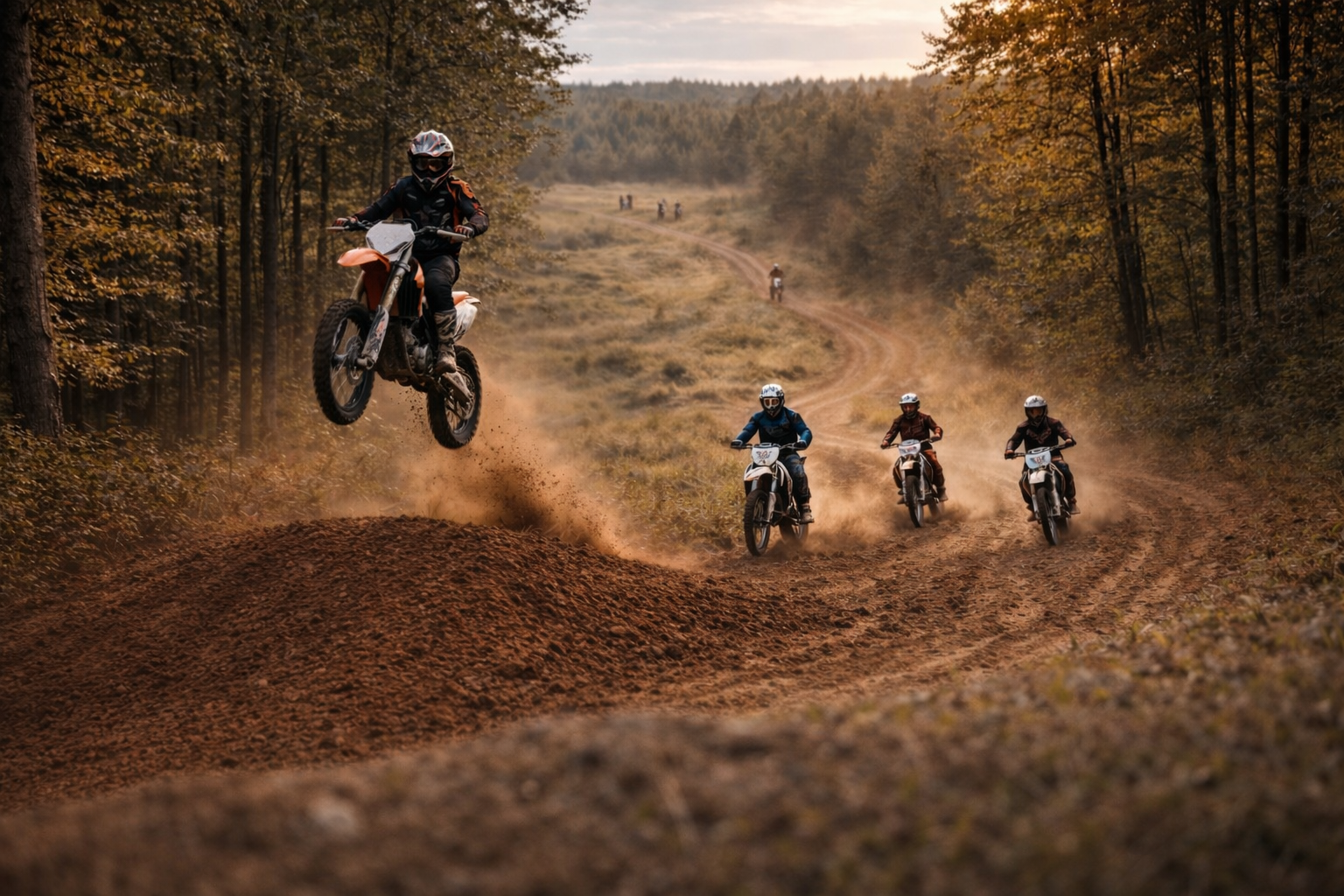 Mud riding background